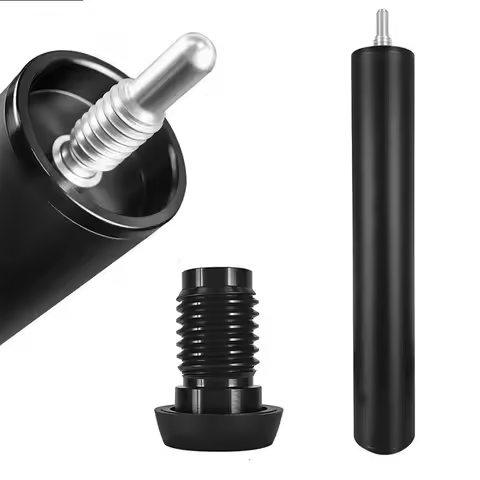 Cue Billiard Extension Aluminium With Bumper Fit For Cuetec Gen II Extended Rod 9" Black/Blue Pool C