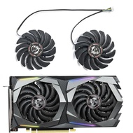 2Pcs/Lot PLD09210S12HH GPU Card Cooler Fan For MSI GeForce GTX 1650 Super 1660 1660Ti GAMING X Graph