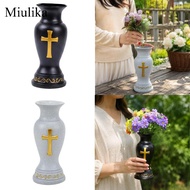 [Miulika] Cemetery Vase Cemetery Decor Grave Flowers Holder for Fresh or Artificial Flowers Waterpro
