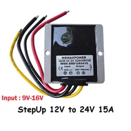 StepUp Step up Converter 12Volt to 24Volt 15Amper 12V to 24V 15A DC