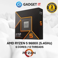 AMD RYZEN 5 9600X DESKTOP PROCESSOR CPU | 5.4GHz | 6 CORE 12 THREADS | GADGET IT