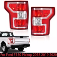 Car Rear Tail Lights With Bulbs For Ford F150 2018 2019 2020 Brake Light JL3Z-13404-D, JL3Z-13404-G,
