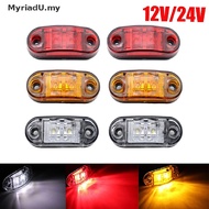 MyriadU Warning Light LED Diode Light Oval LED Side Marker Lamp 12V 24V Truck Accessorie