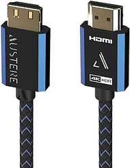 Austere V Series 4K HDMI Cable 2.5m | Premium Certified HDMI, 4K HDR, 18Gbps for 4K60, High Fidelity ARC, Gold Contacts, Silver-Plated Conductors, LinkFit Locking Connectors &amp; High Flex Cable