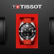 (CLEARANCE) TISSOT T091.420.47.057.00 T0914204705700 Men's Ana-Digi Watch T-TOUCH EXPERT SOLAR 45mm 