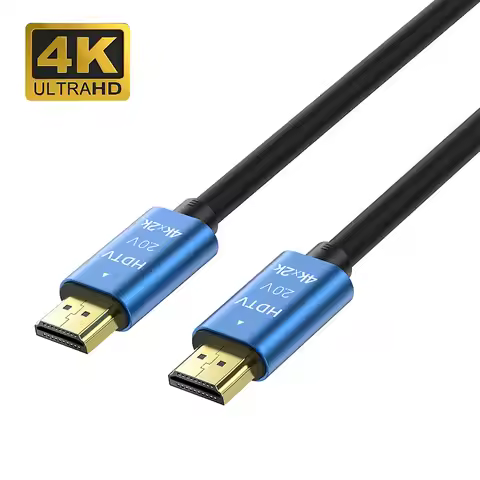 Gold plated HDMI 2.0 Cable 4K HDR 3D High Speed Ethernet Cable for PS3 PS4 Xbox Fire TV Stick Blue R