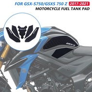 GSX S750 Motorcycle Lateral Traction Decal For GSXS750 2017-2021 GSX-S 750 Z Gas Tank Knee Grip Supp