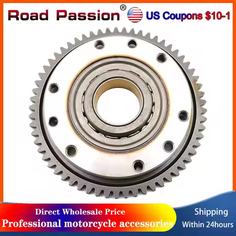 Road Passion Motorcycle Starter Clutch Assy For BMW F650 F650CS G650X Challenge F650GS Dakar