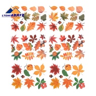 Thanksgiving Fall Leaves Window Clings Window Decals Fall Clings Thanksgiving Fall Window Stickers f