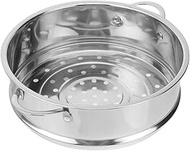 Stainless Steel Steamer Chinese Food Steamer Vegetable Steamer Pot Food Steaming Dish Food Stand Steam Cooker Pasta Cooker Steamer Steam Insert Bun Steamer Egg Baby With Cover Rice