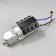 RC Truck Metal Simulation 2nd Gear Gearbox  Truck Metal Gearbox Brushed 2-speed Gearbox Transmission