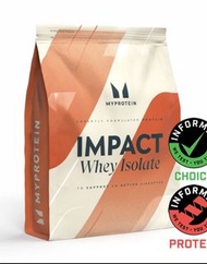 Myprotein Impact Whey Isolate 分離乳清蛋白粉1Kg Brown Sugar Milk Tea