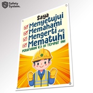 SAYA K3 Safety Induction Banner My Work Safety Induction Understanding and Mastering K3 Regulations 