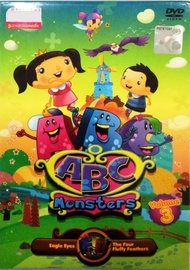 ABC Monsters Volume 3 DVD Preschool Edutainment Animated TV Series Age 4-6 Years