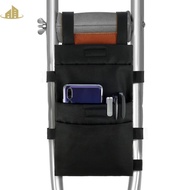 Crutch Pouch Lightweight Crutch Storage Pocket with 2 Pockets Portable Hanging Crutch Bag SHOPSBC5607