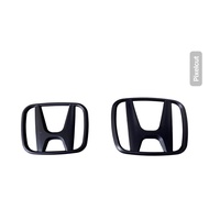 Honda Civic FC Front Rear Emblem Civic Worlding Logo Matte Balck Logo Civic FC logo Civic FC Accesso