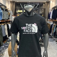TNF Summer Breathable Round Neck T-Shirt Couple Printed Cotton Outdoor