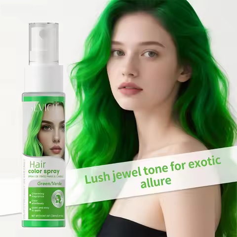 Temporary Hair Color Spray One-Time Hair Dyeing Instant Hair Salon Multi Color Hair Dye Makeup Chalk