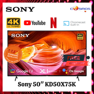 [INSTALLATION] Sony 50" X75K 4K Ultra HD High Dynamic Range HDR Smart Android TV KD-50X75K (21-30 Days Delivery)