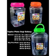 PLUTO SQUARE JAR 6LT/10LT/15LT/20LT PLUTO SQUARE JAR 6LT/10LT/15LT/20LT SQUARE SEALWARE ROUND SEALWA