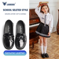 Girls' Black Mary Jane Shoes - Breathable Summer Flats for School & Dress Occasions