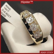 Hipster 18k Gold Diamond Ring