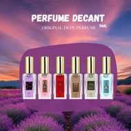 MINYAK WANGI PERFUME DECANT DUPE 5ML