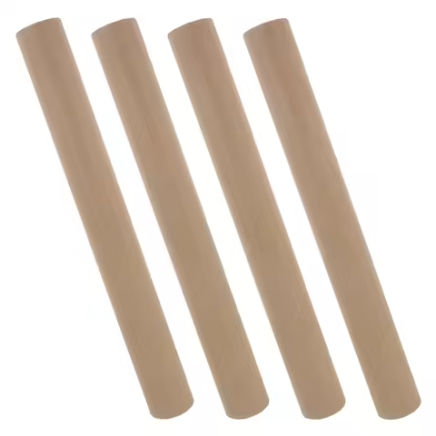 4Pcs Mailing Tubes Kraft Paper Heavy-Duty Round Cardboard Poster Document Transport Protective Shipp