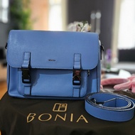 Preloved Tas Bonia Sling Bag Majestic Blue New Season