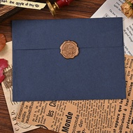 10 Pcs Vintage Kraft Paper Envelopes for Letters Postcards Greeting Cards with Self Adhesive Simple 