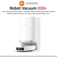 Xiaomi X20+/X10+/S10+/E10 Fully Automatic Smart Robot Vacuum | All-in-one Smart Base Station | 6000P