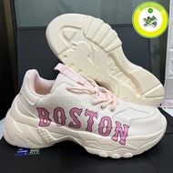 ‍ New MLB BOSTON รองเท้าผ้าใบรองเท้าแฟชั่น สูง 6CM รุ่นกำลังฮิต