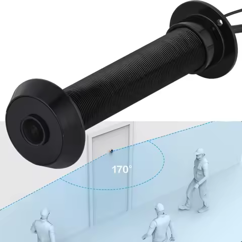 16mm Door Camera Tuya Video Peephole Wifi Camera Mini Motion Detection Door Viewer Video Eye ONVIF R