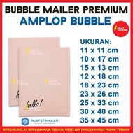 PREMIUM BUBBLE ENVELOPE BUBBLE MAILER BUBBLE WRAP POLYBUBBLE PACKING HELLO NUDE PINK SINGLE