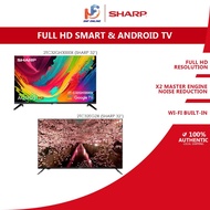 Sharp Televisyen - Full HD Android TV (32”) 2TC32BG1X 2TC32EG2X / 2T-C32GH3000X (GOOGLE TV)
