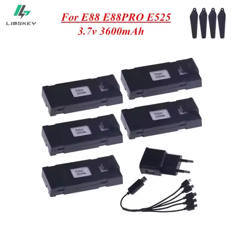 E88 Battery Original 3.7V 3600mAh Li-po Battery For RC Drone E88 E88PRO E525 E99 P1 K3 P10 A13 S98 R