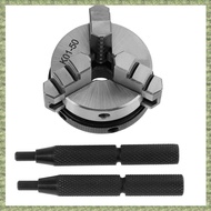 (GETI) Lathe Chuck K01 50 Self-Centering Mini Lathe Chuck 3 Jaw Wood Lathe Tool