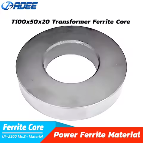 100x50x20mm Ui=2300 Mn-Zn Soft Ferrite Core For DIY Transformer