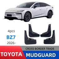 Car Tire Mudguard TOYOTA BZ7 2026 Car Mudguard Perforation-Free Easy Installation Mud-Resistant Scra