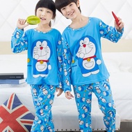 ชุดนอนเกาหลีเด็ก เซตชุดนอน ลายการ์ตูน เนื้อผ้านิ่มสวมใส่สบาย ชุดเสื้อ+กางเกงใส่นอนใส่เล่นตามต้องการสไตส์เกาหลี