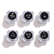 Foreign Trade Products Metal Teeth Diamond Five-pointed Star Cross Heart Metal Diamond Hollow Flake 