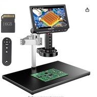 TOMLOV 4K Autofocus Microscope TM4K-AF Max, 10.1" HDMI Digital Microscope with Spin Flex Arm, Micro 