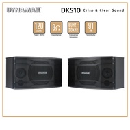 DYNAMAX DKS10 10" 120W  Crisp &amp; Clear Sound Home KTV Karaoke Speaker System (1 Pair)