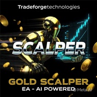 TradeForge XAUUSD Gold Scalper EA MT4/MT5 | Fully Automated Expert Advisor Forex Robot | Gold Tradin