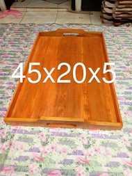 nampan kayu ukuran jumbo besar woden tray baki