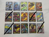 PTCG 連擊武道熊師V CSR / 遠古巨蜓ex SAR / 鐵蟻ex SR / 爆炸頭水牛ex SR / 超級噴火駝ex SR / 超級大嘴娃ex SR / 花舞鳥ex SR / 赫普的蒼響ex 