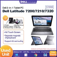 （99 NEW）DELL LATITUDE 7200/7210/7320  2 IN 1 laptop/Intel Core i5/i7 RAM 8gen/10gen/ DETACHABLE PREM