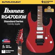 Ibanez RG470DXW-CA RG Standard Series Electric Guitar, Candy Apple ( RG Series / RG470DXW-CA / RG-47