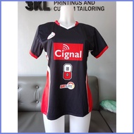 ▧ ✍ Up and Down Volleyball Jersey Stretchable Microtech Fabric Customizable