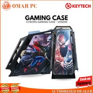 Venom Cyborg Robot Gaming case Mid tower Keytech